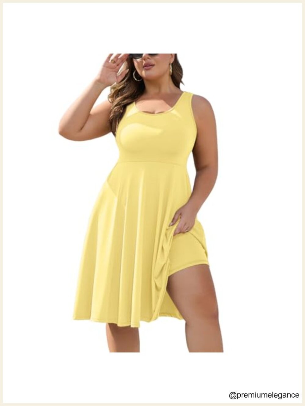Plus Size Tennis Dress with Shorts 2 Piece Athletic Workout Outfit